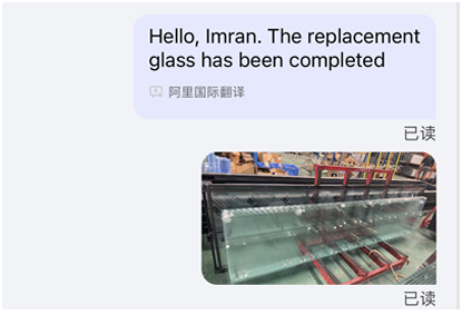 Replacement delivery