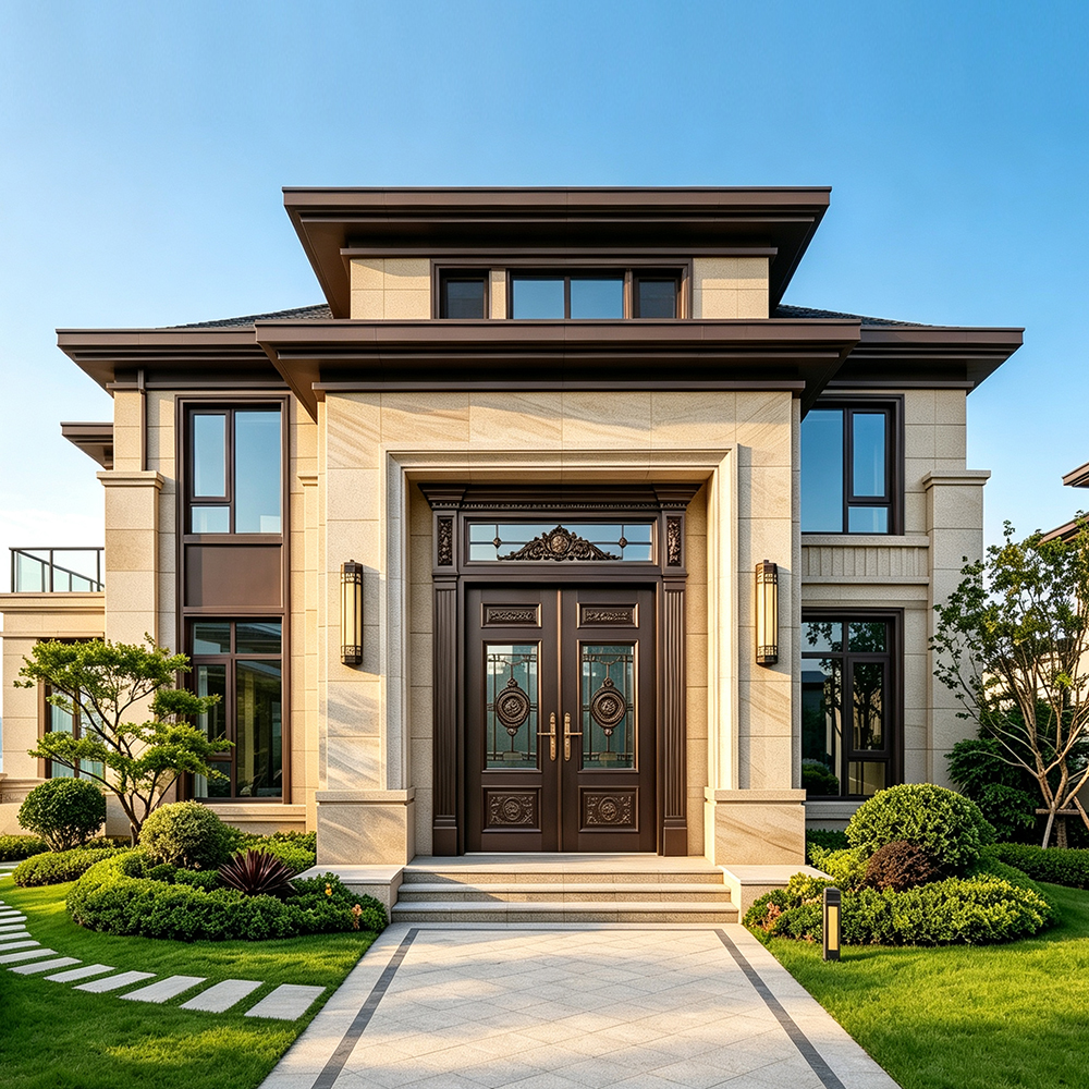 High-Security Cast Aluminum Door Project