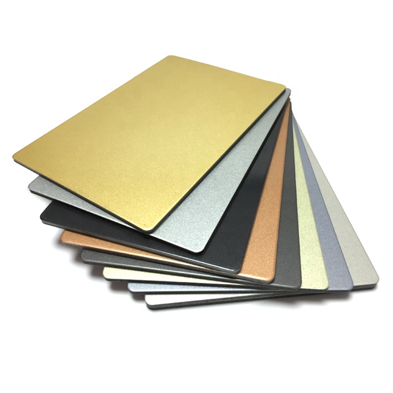 Standard Size Alucobond Acp Double Sided Max Bond Aluminum Composite Panel Doors